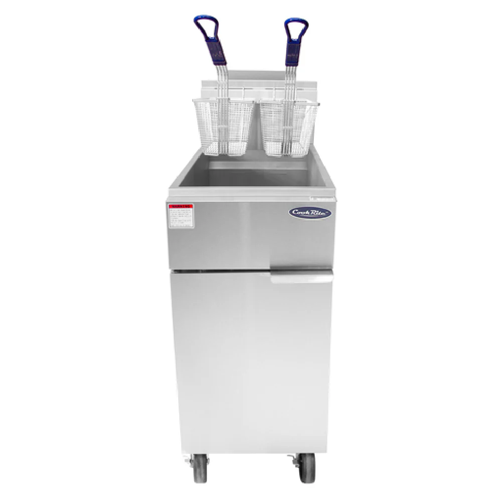 Atosa ATFS-40-LP CookRite 40 lb LP Gas Floor Fryer - Image 2