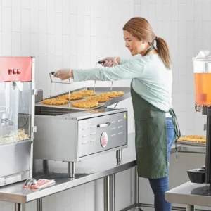 Carnival King 40lb Countertop Funnel Cake / Donut Fryer