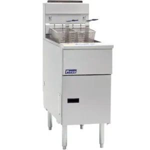 Pitco SG14S Commercial Propane Fryer, 50 lb
