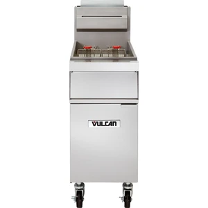 Vulcan 1GR45M-NG 45 Lbs. Stainless Steel Natural Gas Fryer